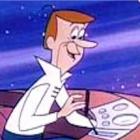 George Jetson at the helm