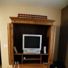 Another "before" shot - entertainment center