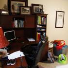 Before shot of home offce