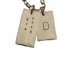 Chris Bolton Two Tag Necklace