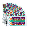 Name Bubbles School Labels