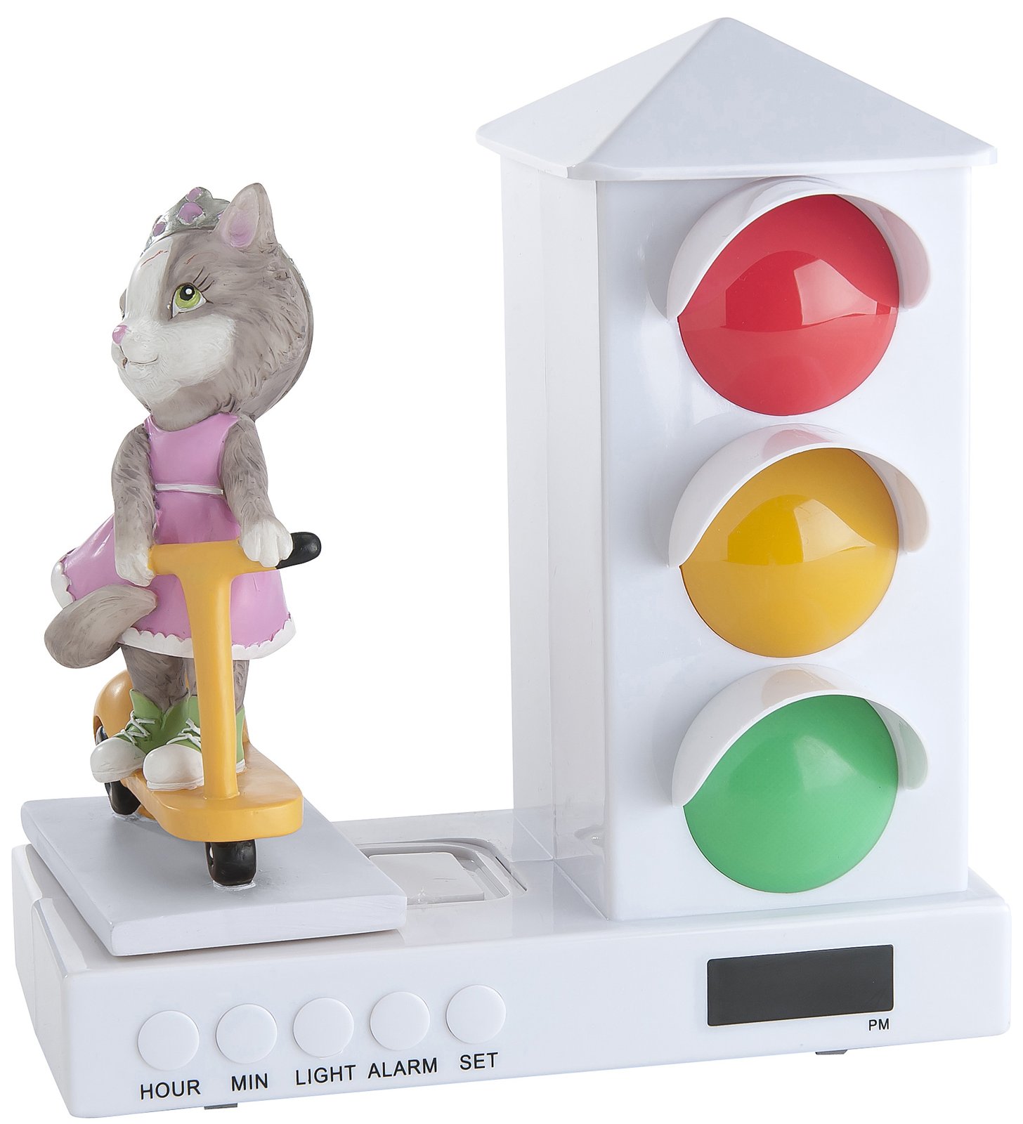 The Stoplight Alarm Clock Princess Kitty Alarm Clock Girl Gift Ideas