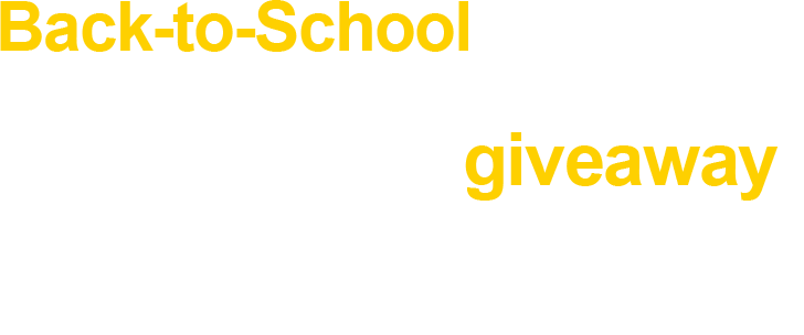 Back-to-school budget booster giveaway for $500