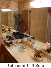 Bathroom 1 before remodel