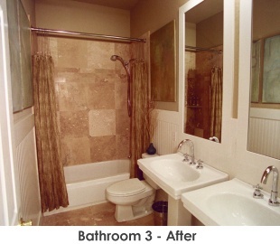 Bathroom 3 after remodel - Work by Steve Price, Legacy Custom Building & Remodeling, Arizona