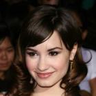 Demi Lavato long brown curls