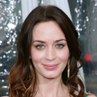 Emily Blunt’s wavy, ombre-colored hairstyle