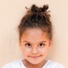 Girls hair - High bun