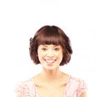 Short Feathered Bob with Blunt Bangs