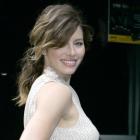 Jessica Biel's Loose and Low Ponytail