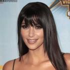 Kim Kardashian's Long Brunette Hairstyle