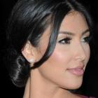 Kim Kardashian's Sexy Sleek Low Bun