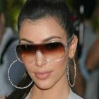 Kim Kardashian's High Ponytail