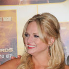 Miranda Lambert’s half up, half down hairstyle