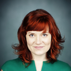 Red hair - Bob with bouncy curls