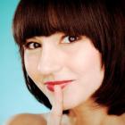 Smooth Rounded Bob with Bangs