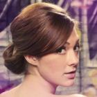Easy Updo - Classic Low Bun with Side Part