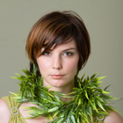 Short Hair - Cropped bob with highlights