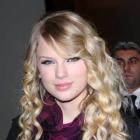 Taylor Swift's Long Blonde Curly Hairstyle