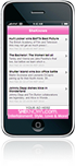 SheKnows Entertainment iPhone app