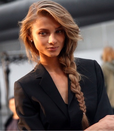 Braid Hairstyles  Short Hair on Casual Side Braid   Braided Hairstyles