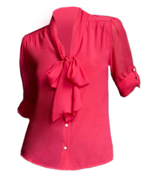 Pink blouse