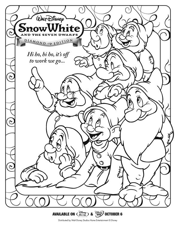 Disney Dwarfs Coloring Pages My Xxx Hot Girl 