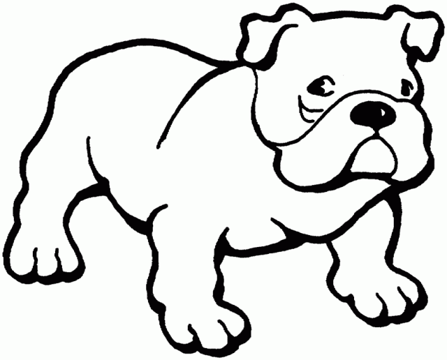 baby bulldogs coloring pages - photo #4