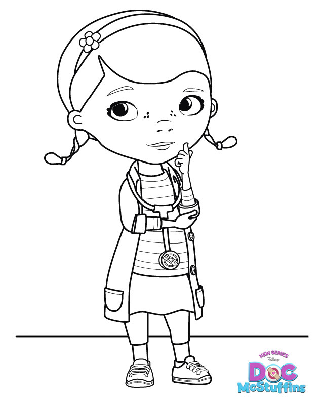 doc coloring pages