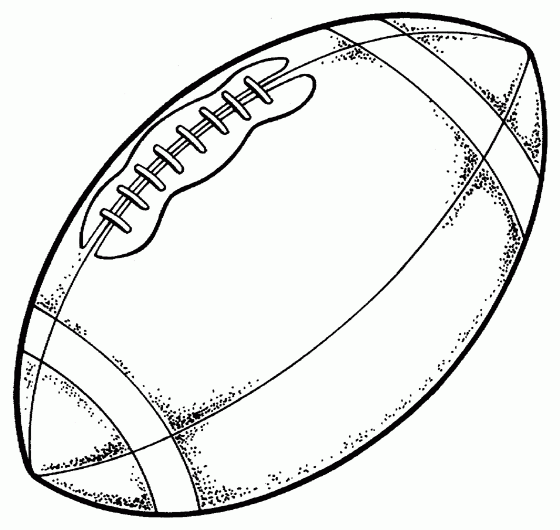 Football - Free Printable Coloring Pages