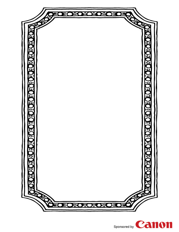 Free Photo Frame Templates – Make Your Own Photo Frame – PDF Format – Tim's  Printables