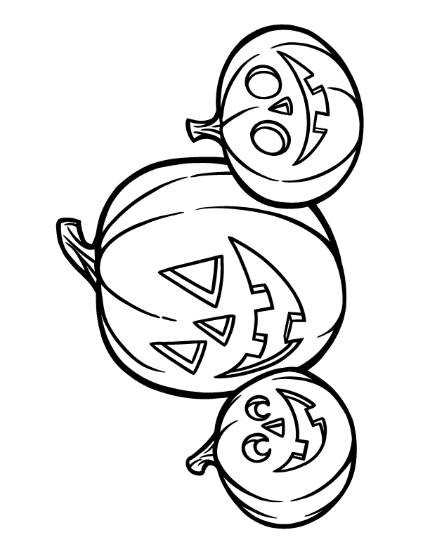 jack o lantern coloring pages - photo #10