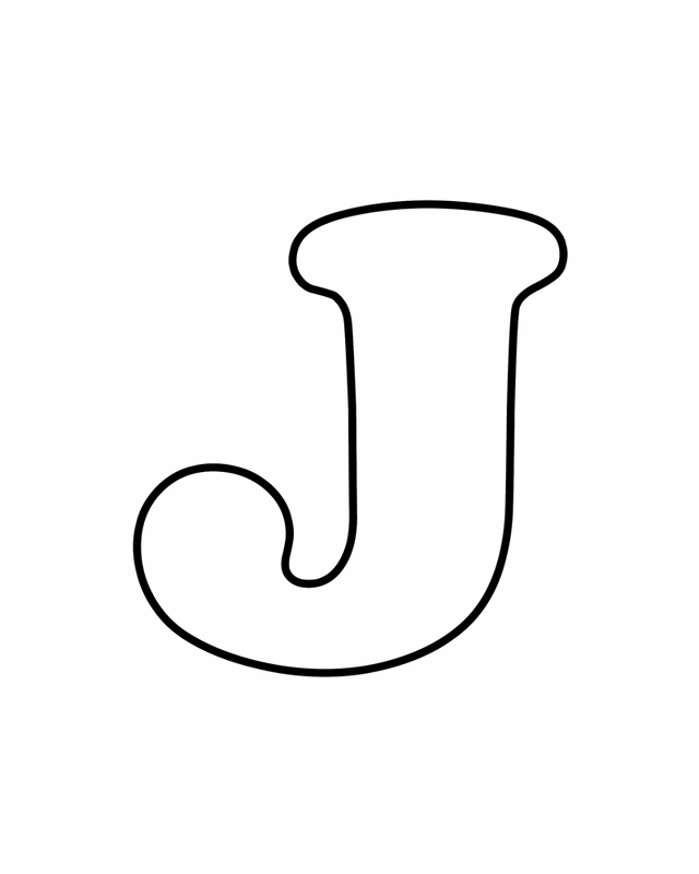 printable-letters-letters-for-coloring-j