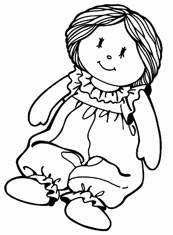 rag dolls printable coloring pages - photo #1