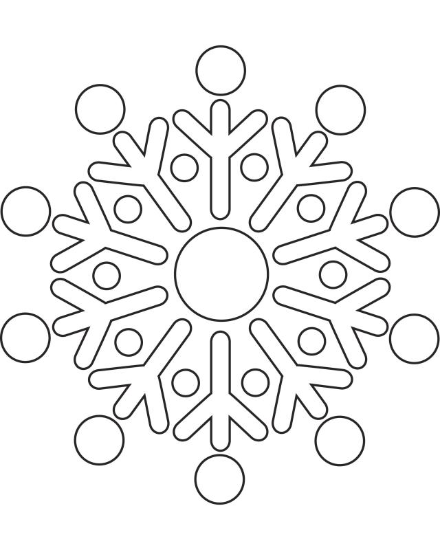 Printable Snowflake Pictures