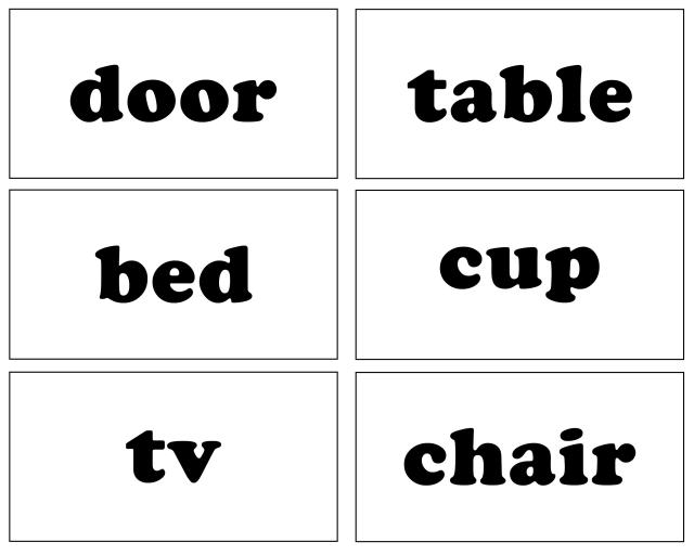 word sight free printable printable  flash cards word sight cards