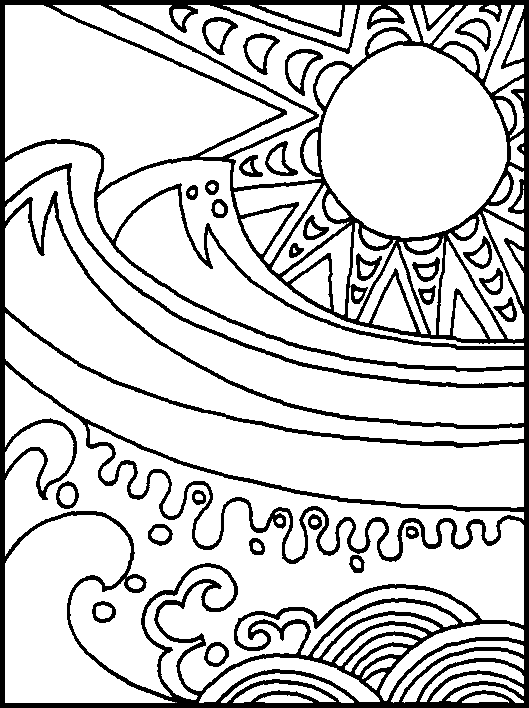ocean coloring pages printable free - photo #48