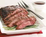 Grilled Skirt Steak with Avocado Corn Salad 