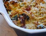 Bacon and blue cheese potato casserole 