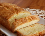 Almond Crusted Pound Cake