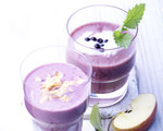 Blueberry-Apple Frosty