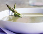 Asparagus Soup with Crème Fraiche