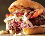 Bacon Burgers on Brioche Buns