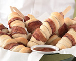Bacon Wrapped Corn Dogs