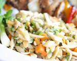 Baked Orzo with Vegetables