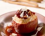 Cranberry Maple Baked Apples