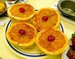 Baked Grapefruit with Cinnamon and Syrup