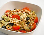 Black-Eyed Pea and Artichoke Salad