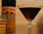 Black Manhattan Cocktail
