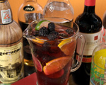 Blackberry and Cabernet Caipirinha